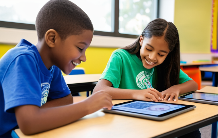 특수교육 평가 방법 - **Personalized Learning Success with Assistive Technology**
    A bright, elementary school-aged boy...